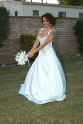 wedding dress nip slip. Photo #3