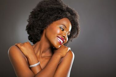 afro yankee young lady. Photo #1